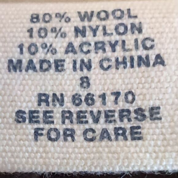 Anthropologie Cordelia  plaid wool trench coat size 8 - Picture 6 of 12